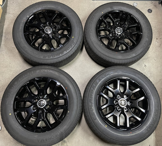 Sold 2024 Toyota Tundra Factory 20 Wheels Tires OEM Rims 75277 Black Tacoma