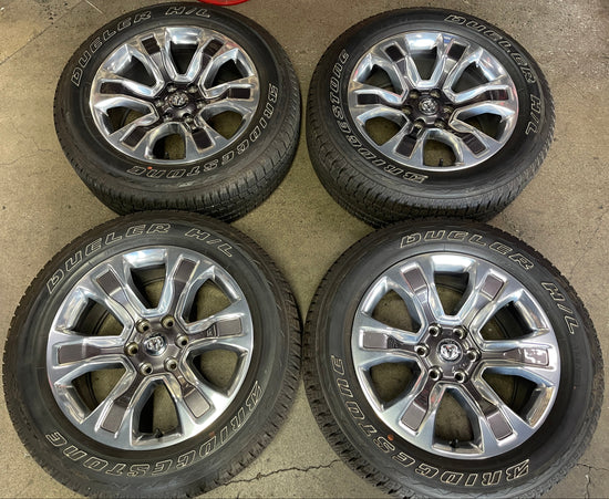 Sold 2025 Dodge Ram 1500 Factory 20 Wheels Tires OEM Polished Rims 2678 BDS 275/55/20