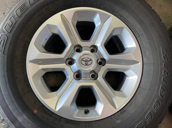2023 Toyota 4Runner Factory 17 Wheels Tires OEM 75153 Bridgestone 255/75/17 Tacoma FJcruiser