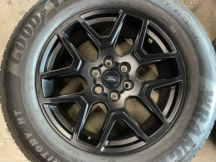 Sold 2024 Ford F150 Factory 20 Wheels Tires OEM RIMS RL341007G Black G ...