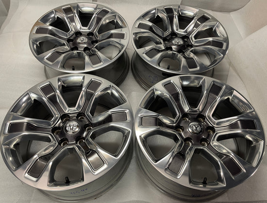 2025 Dodge Ram 1500 Factory 20 Wheels OEM Polished Rims 2678 5YD59TRMAA