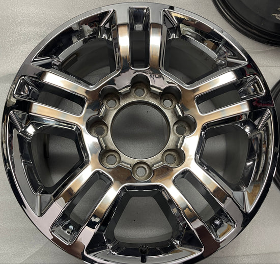 Sold (1) Single 20" OEM Chrome 2019 Chevrolet Silverado 2500 3500 Wheel Rim 5705