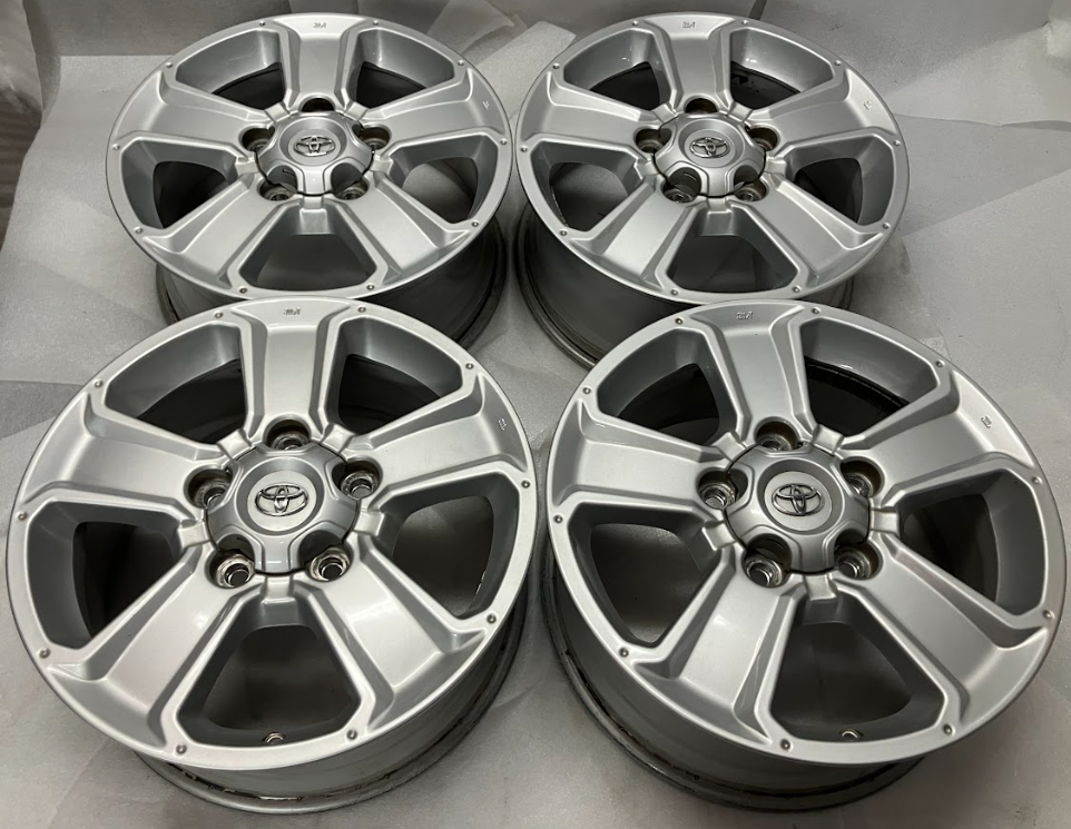 SoCal Wheels - 2007-2021 Toyota Tundra Sequoia 18 Inch OEM Silver Wheel Set of 4 Gently Used
