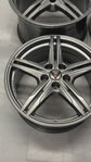Sold Four 2026 Chevy Corvette C8 factory 19 20 Wheels OEM Forged 84978126 / 8127 Silver