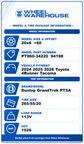 2024-2026 Toyota 4Runner TRD Sport Factory 20" Wheel/Rim Tire Set of 4 OEM Machined Face Dunlop PT960-34220