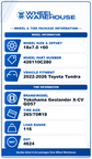2025 Toyota Tundra Factory 18 Wheels Tires OEM 75281 Rims Yokohama 265/70/18 Black
