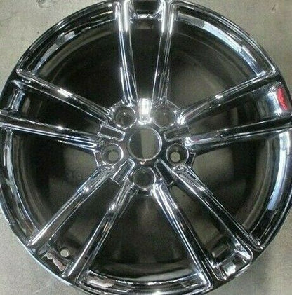 2013 2014 2015 Tesla Model S Factory 19 Wheel Rim OEM 600721400D Used Chrome