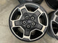 FOUR 2021 JEEP GLADIATOR FACTORY 17 Wheels OEM WRANGLER BLACK 6PJ79TRMAA