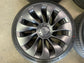2023 TESLA MODEL Y 21 WHEELS TIRES RIMS OEM UBER TURBINE ONYX MICHELIN