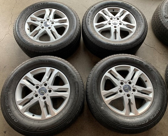 Sold 2011-2016 Mercedes MBZ G-Wagon G550 Factory 18 Wheels Tires Rims OEM 85154