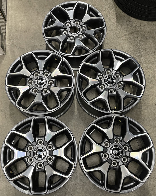 Sold Five 2022 Ford Bronco Badlands 17 Factory Wheels OEM Rims WildTrak Ranger