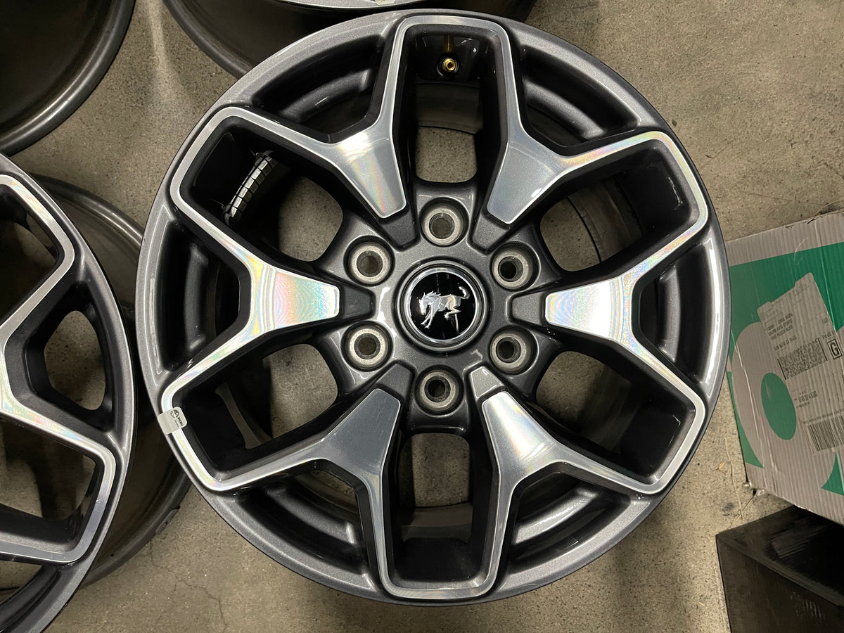 2022 Ford Bronco Badlands OEM Wheels Rims 17x8 +55 Machined Face ...