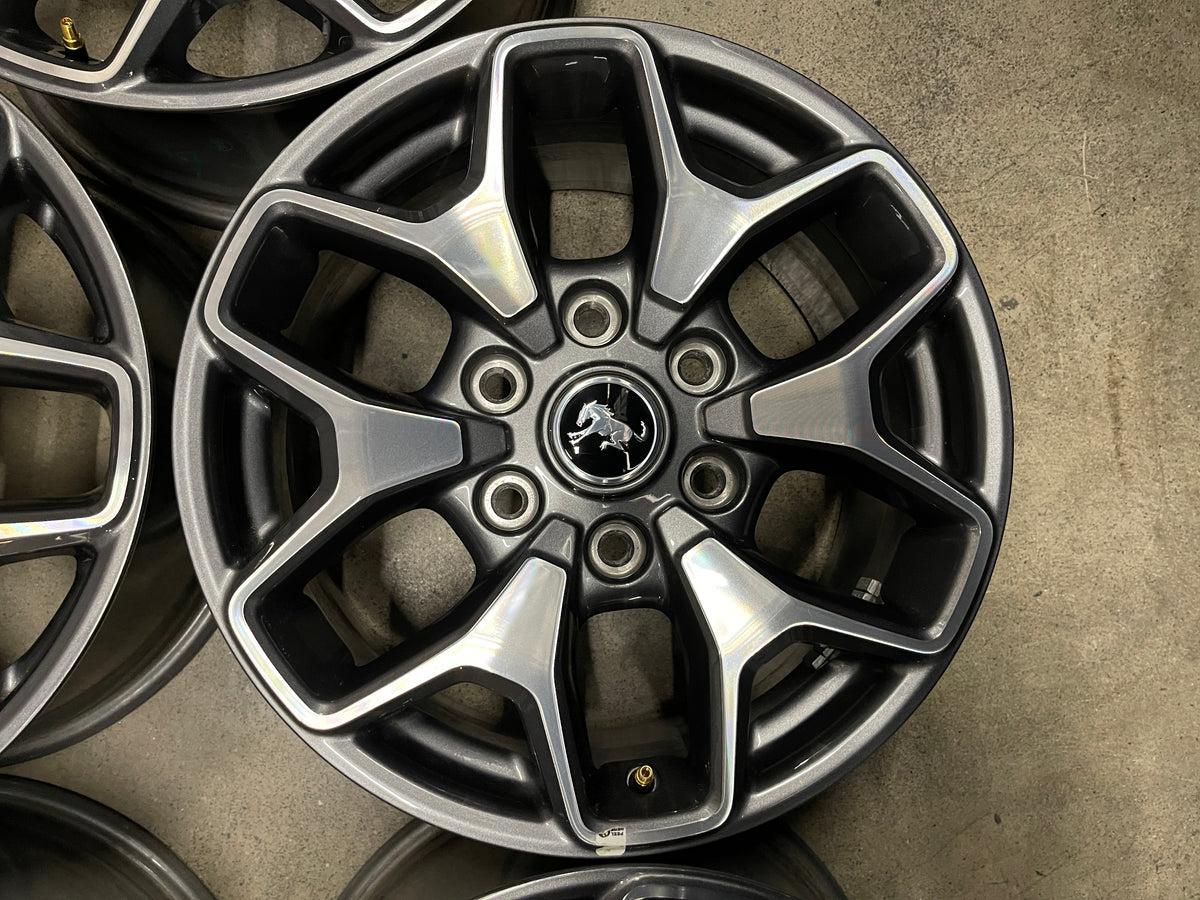 2022 Ford Bronco Badlands OEM Wheels Rims 17x8 +55 Machined Face ...